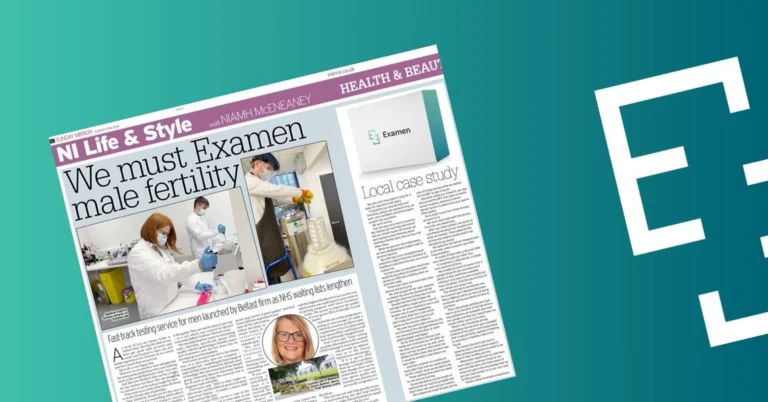 We must Examen Male Fertility - Sunday Mirror